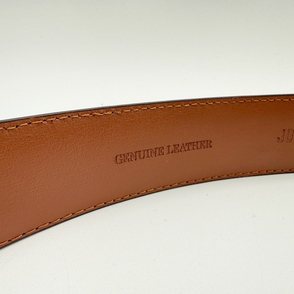 Johnston &‎ Murphy Brown Leather Dress Belt Mens Size 44 - Picture 5 of 8